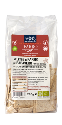 VELETTE FARRO PAPAVERO 200G