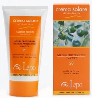 LEPO CREMA SOLARE PROT/M FP20