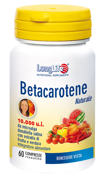 LONGLIFE BETACAROTENE 60CPR