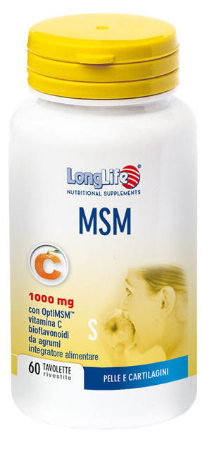 LONGLIFE MSM 1000MG 60TAV