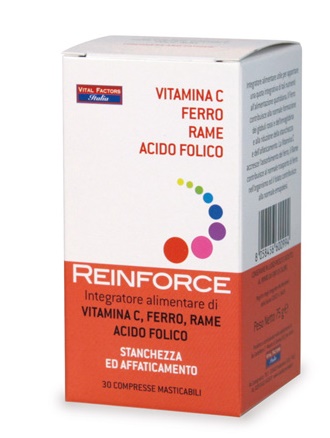 REINFORCE FE+RAME+VIT C 30CPR