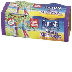 FRUTTABI CR MELA/PRU 4PZ 100G