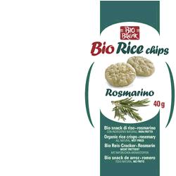 BIO RICE CHIPS ROSM RISO/MAI40