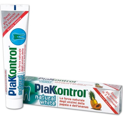 PLAKKONTROL NATURAL WHITE 100G