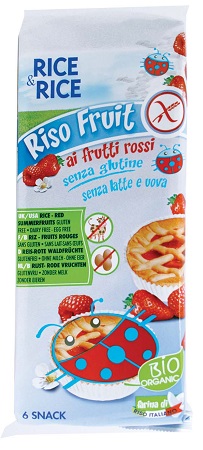 R&R RISO FRUIT FRU ROSSI 6X33G