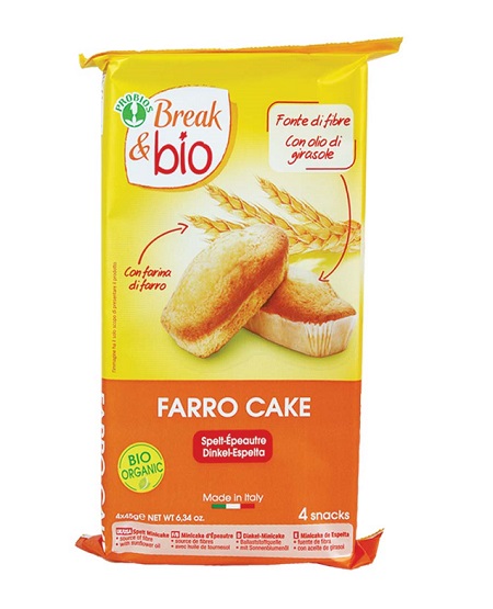 B&B FARRO CAKE NATURALE 4X45G