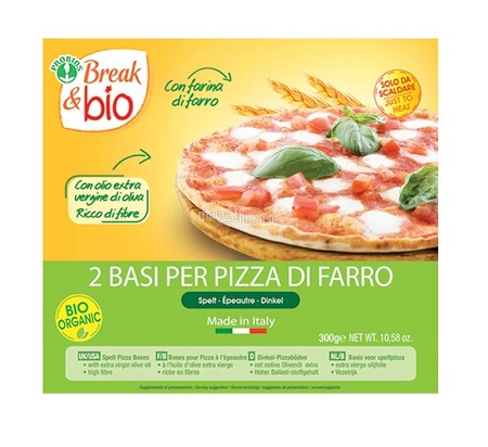 B&B BASE PIZZA FARRO 100% 300G