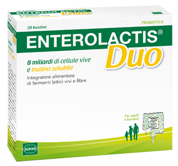 ENTEROLACTIS DUO POLV 20BUST