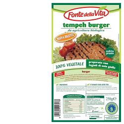 FONTE VITA TEMPEH BURGER 250G