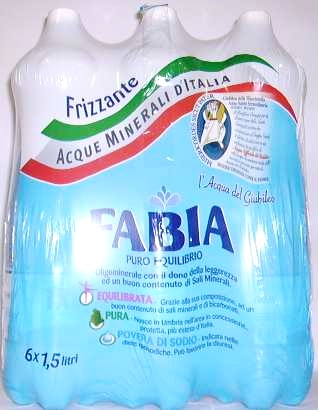 FABIA ACQUA FRIZZANTE 6X1,5L