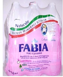 FABIA ACQUA NATURALE 6X1,5L