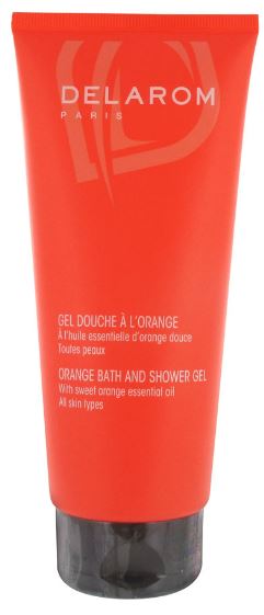 DELAROM GEL DOUCHE ORANGE 200M