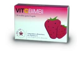 VIT C BIMBI FRAGOLA 30OVAL