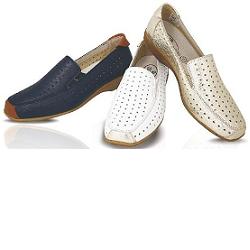 LILLY SCARPA CUOIO/BLU 36
