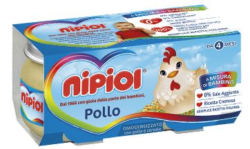 NIPIOL OMOG POLLO 120GX2PZ