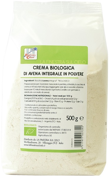 CREMA AVENA INT BIO 500G