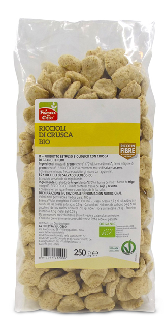 CRUSCA RICCIOLI BIO BIOFIBRE