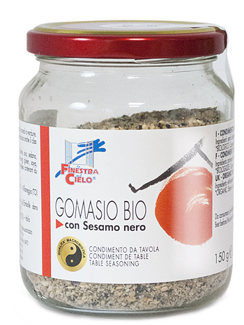 GOMASIO SESAMO NERO 150G BIO GOMASIO SESAMO NERO 150G BIO