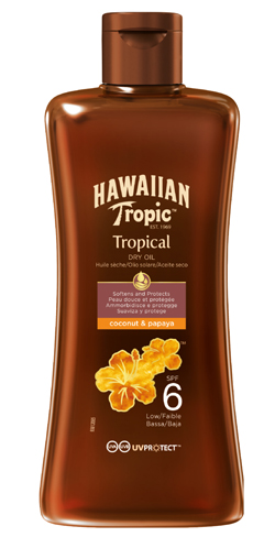 HAWAIIAN T PROTEC DRY OIL SPF6