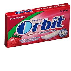 ORBIT TABS FRAGOLA 14TABS