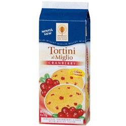 TORTINI MIGLIO CRANBERRY 180G