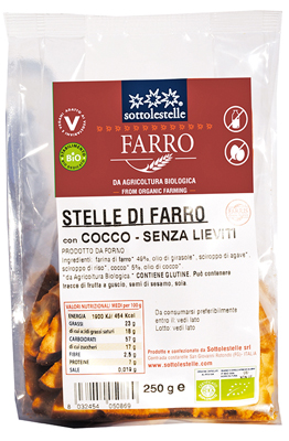 STELLE DI FARRO COCCO 250G