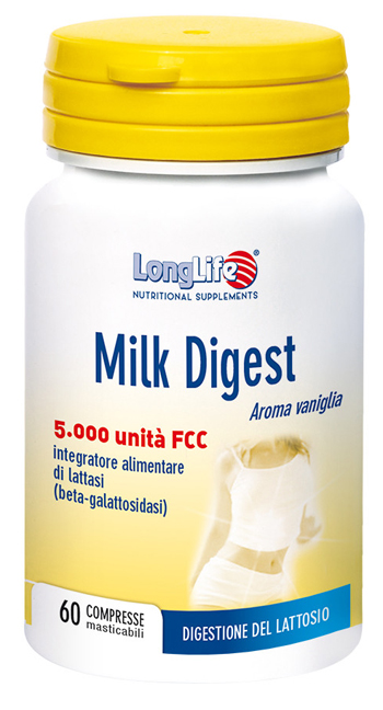 LONGLIFE MILK DIGEST 60CPR