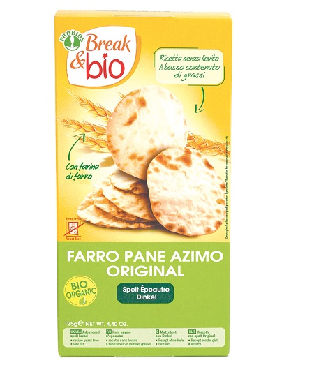 B&B PANE AZIMO FARRO ORIG 125G