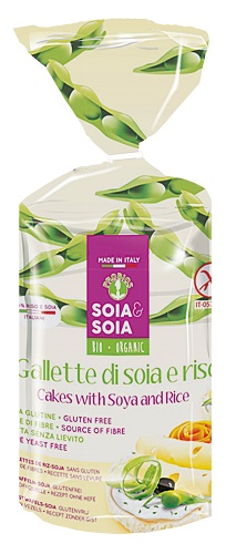 S&S GALLETTE SOIA E RISO 100G