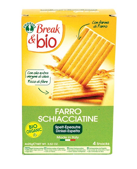 B&B SCHIACCIATINE FARRO 100G