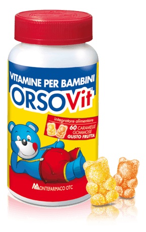 ORSOVIT CARAM GOMM S/GLUT 60PZ