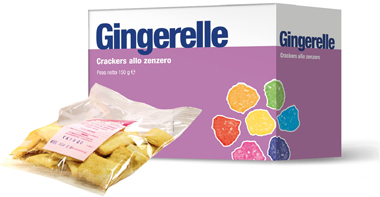 GINGERELLE CRAKERS ZENZERO150G