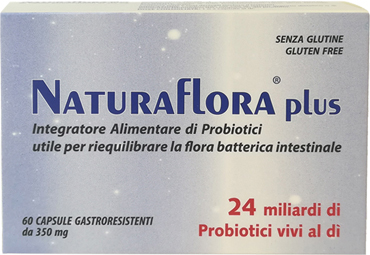 NATURAFLORA PLUS 60CPS VEG