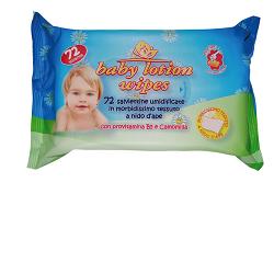 BABY CLEAN WIPES SALV CAMOM 72