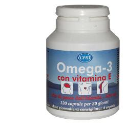 LYSI OMEGA 3 VITAM E 120CPS