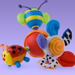 NUBY MASSGENG GIOCO TWISTY BUG