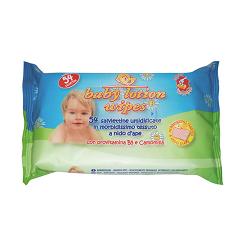 BABY LOTION WIPES SALV CAM 54P