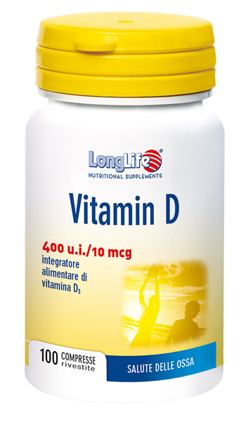 LONGLIFE VITAMIN D400UI 100CPR