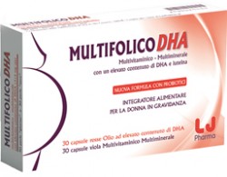 MULTIFOLICO DHA 30CPS+30CPR