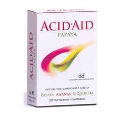 ACID AID PAPAYA 20CPR MASTIC