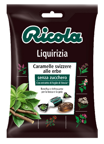 RICOLA LIQUIRIZIA S/ZUCCH 70G