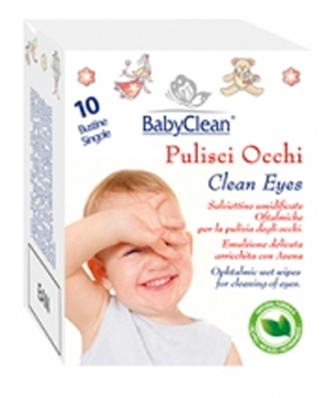 BABY CLEAN PULISCI OCCHI 10PZ