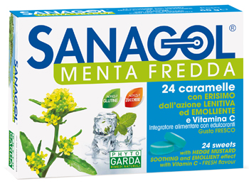 SANAGOL MENTA FREDDA 24CARAMEL