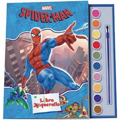 LIBRO ACQUERELLO SPIDERMAN