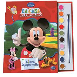 LIBRO ACQUERELLO CASA TOPOLINO