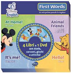 DISNEY ENGLISH FIRST WORDS+DVD