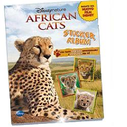 STICKER ALBUM AFRICAN CATS