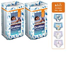 HUGGIES DRYNITES BOY 3/5AN 16P