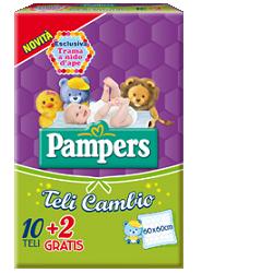 TELO CAMBIO PAMPERS 10+2PZ