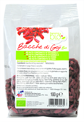 GOJI BACCHE BIO SEMPL&BIO GOJI BACCHE BIO SEMPL&BIO
